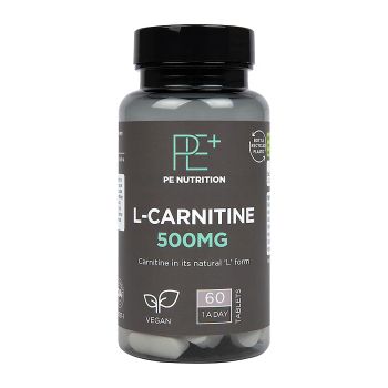 PE NUTRITION L-karnitinas 500 mg, 60 tablečių
