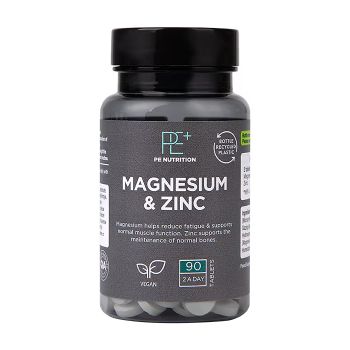 PE NUTRITION magnis ir cinkas, 90 tablečių