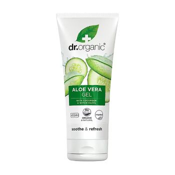 DR.ORGANIC ALOE VERA CUCUMBER & WITCH HAZEL kūno želė, 200 ml