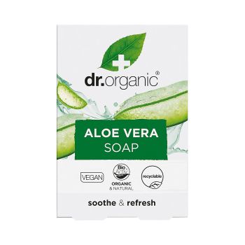 DR.ORGANIC ALOE VERA muilas, 100 g