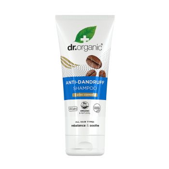 DR.ORGANIC ANTI-DANDRUFF plaukų šampūnas, 200 ml