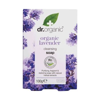 DR.ORGANIC LAVENDER muilas, 100 g