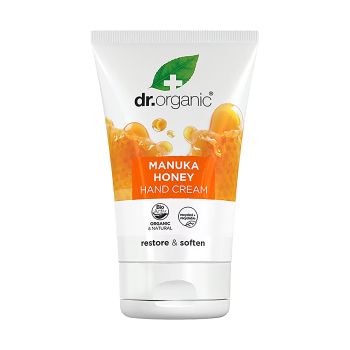 DR.ORGANIC MANUKA HONEY rankų kremas, 125 ml