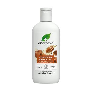 DR.ORGANIC MOROCCAN ARGAN OIL plaukų kondicionierius, 265 ml