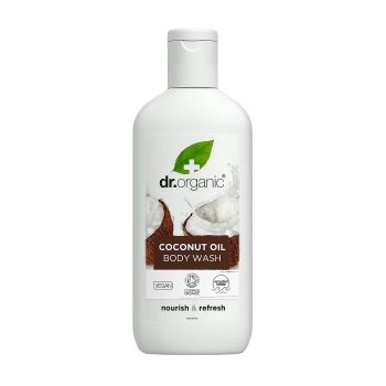 DR.ORGANIC COCONUT OIL kūno prausiklis, 250 ml
