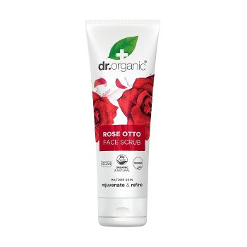 DR.ORGANIC ROSE OTTO veido šveitiklis, 125 ml