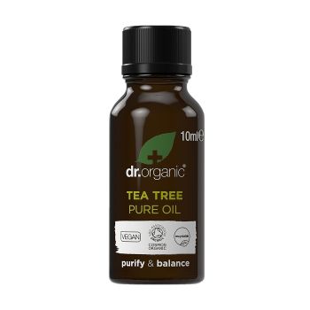 DR.ORGANIC TEA TREE PURE OIL daugiafunkcis arbatmedžių aliejus, 10 ml