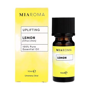MIAROMA UPLIFTING LEMON PURE ESSENTIAL OIL eterinis aliejus, 10 ml