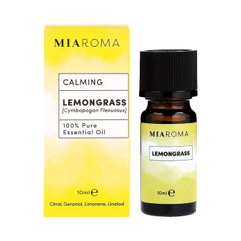 MIAROMA CALMING LEMONGRASS PURE ESSENTIAL OIL eterinis aliejus, 10 ml