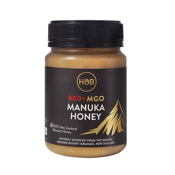 HOLLAND & BARRETT MANUKA HONEY MGO 800+ medus, 350 g