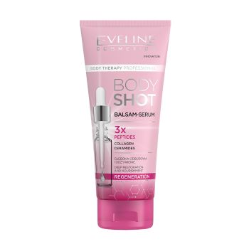 EVELINE BODY SHOT 3 X PEPTIDES REGENERATION kūno balzamas - serumas, 200 ml
