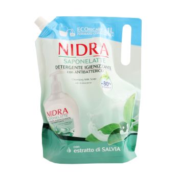 NIDRA CLEANSING MILK & SAGE EXTRACT skystas muilas, 1000 ml
