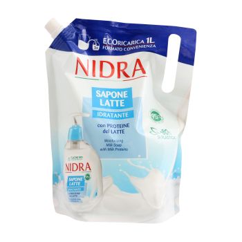 NIDRA MOISTURIZING MILK PROTEINS skystas muilas, 1000 ml