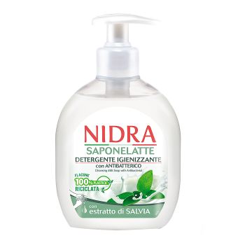 NIDRA CLEANSING MILK & SAGE EXTRACT skystas muilas, 300 ml