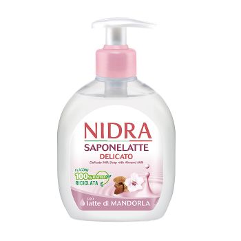 NIDRA DELICATO ALMOND MILK skystas muilas, 300 ml