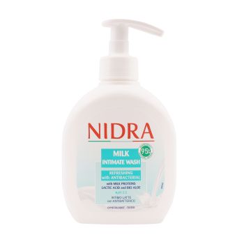 NIDRA MILK intymios higienos prausiklis, 300 ml