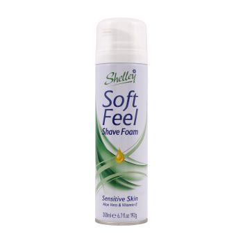 SHELLEY SOFT FEEL moterų skutimosi putos, 200 ml