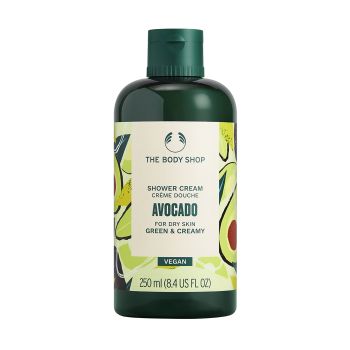 THE BODY SHOP AVOCADO kreminė dušo želė, 250 ml