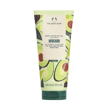 THE BODY SHOP AVOCADO kūno pienelis, 200 ml