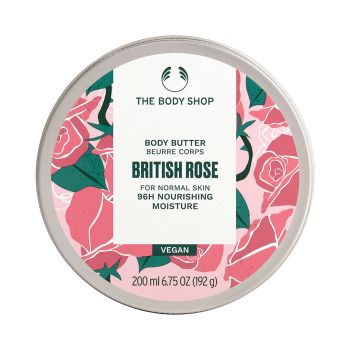 THE BODY SHOP BRITISH ROSE kūno sviestas, 200 ml