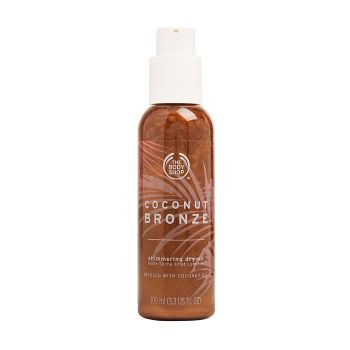 THE BODY SHOP COCONUT BRONZE SHIMMERING sausasis kūno aliejus, 100 ml