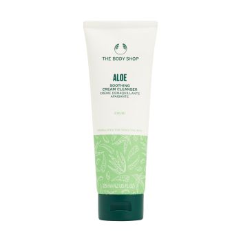 THE BODY SHOP ALOE CALM SOOTHING CREAM veido valiklis, 125 ml