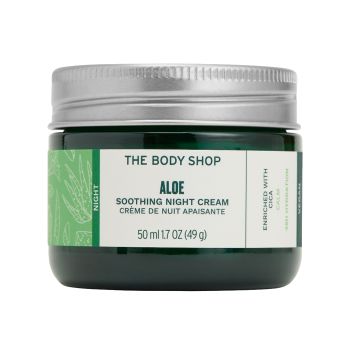 THE BODY SHOP ALOE SOOTHING NIGHT naktinis veido kremas, 50 ml