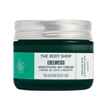THE BODY SHOP EDELWEISS SMOOTHING dieninis veido kremas, 50 ml