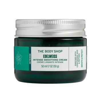 THE BODY SHOP EDELWEISS INTENSE SMOOTHING veido kremas, 50 ml