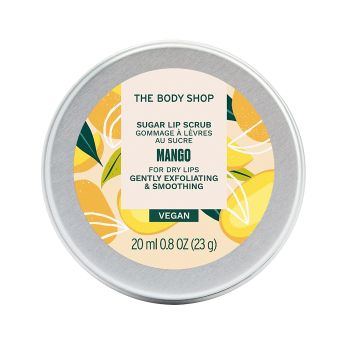 THE BODY SHOP MANGO SUGAR lūpų šveitiklis, 15 g