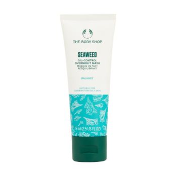 THE BODY SHOP SEAWEED BALANCE OIL-CONTROL OVERNIGHT naktinė veido kaukė, 75 ml