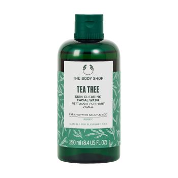 THE BODY SHOP TEA TREE SKIN CLEARING veido prausiklis, 250 ml