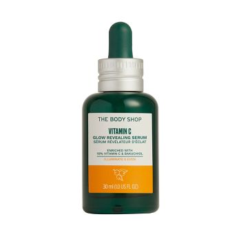 THE BODY SHOP VITAMIN C GLOW REVEALING veido serumas, 30 ml
