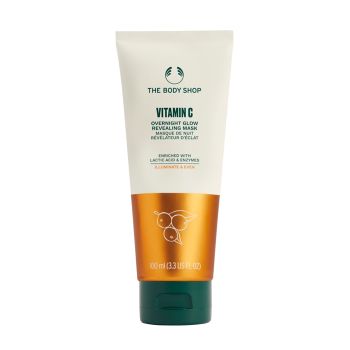 THE BODY SHOP VITAMIN C OVERNIGHT GLOW REVEALING veido kaukė, 100 ml