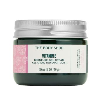THE BODY SHOP VITAMIN E MOISTURE veido želė kremas, 50 ml