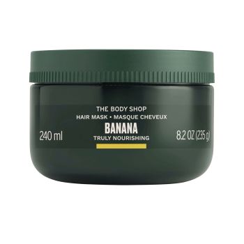 THE BODY SHOP BANANA TRULY NOURISHING plaukų kaukė, 240 ml