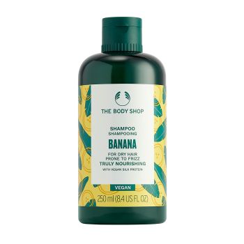 THE BODY SHOP BANANA TRULY NOURISHING plaukų šampūnas, 250 ml