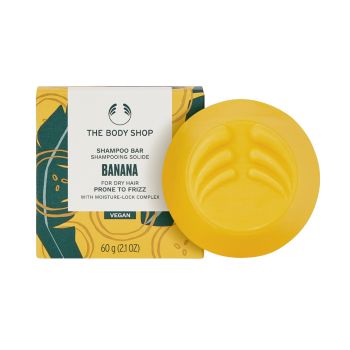 THE BODY SHOP BANANA kietasis plaukų šampūnas, 60 g