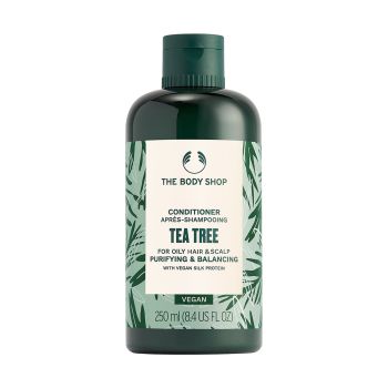 THE BODY SHOP TEA TREE PURIFYING & BALANCING plaukų kondicionierius, 250 ml