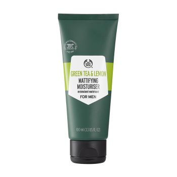 THE BODY SHOP GREEN TEA & LEMON MATTIFYING MOISTURISER vyrų veido kremas, 100 ml