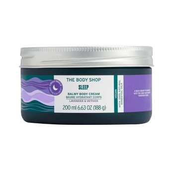 THE BODY SHOP SLEEP LAVENDER & VETIVER BALMY kūno kremas, 200 ml