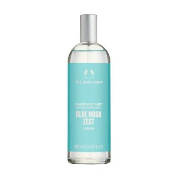 THE BODY SHOP BLUE MUSK ZEST kūno dulksna, 100 ml