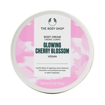 THE BODY SHOP GLOWING CHERRY BLOSSOM kūno kremas, 200 ml