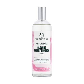 THE BODY SHOP GLOWING CHERRY BLOSSOM kūno dulksna, 100 ml