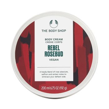 THE BODY SHOP REBEL ROSEBUD kūno kremas, 200 ml