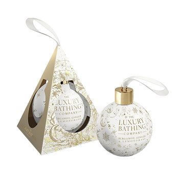 LUXURY BATHING BERGAMOT, GINGER & LEMONGRASS vonios putos, 250 ml