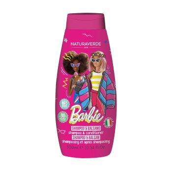 NATURAVERDE BARBIE vaikų plaukų šampūnas ir kondicionierius, 300 ml
