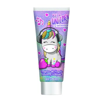 NATURAVERDE BE A UNICORN vaikų dantų pasta, 75 ml