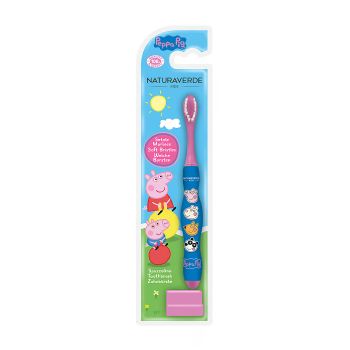 NATURVERDE PEPPA PIG vaikų dantų šepetėlis