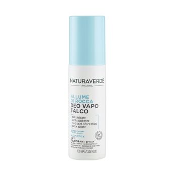 NATURAVERDE ALUM ROCK TALC purškiamasis dezodorantas, 100 ml